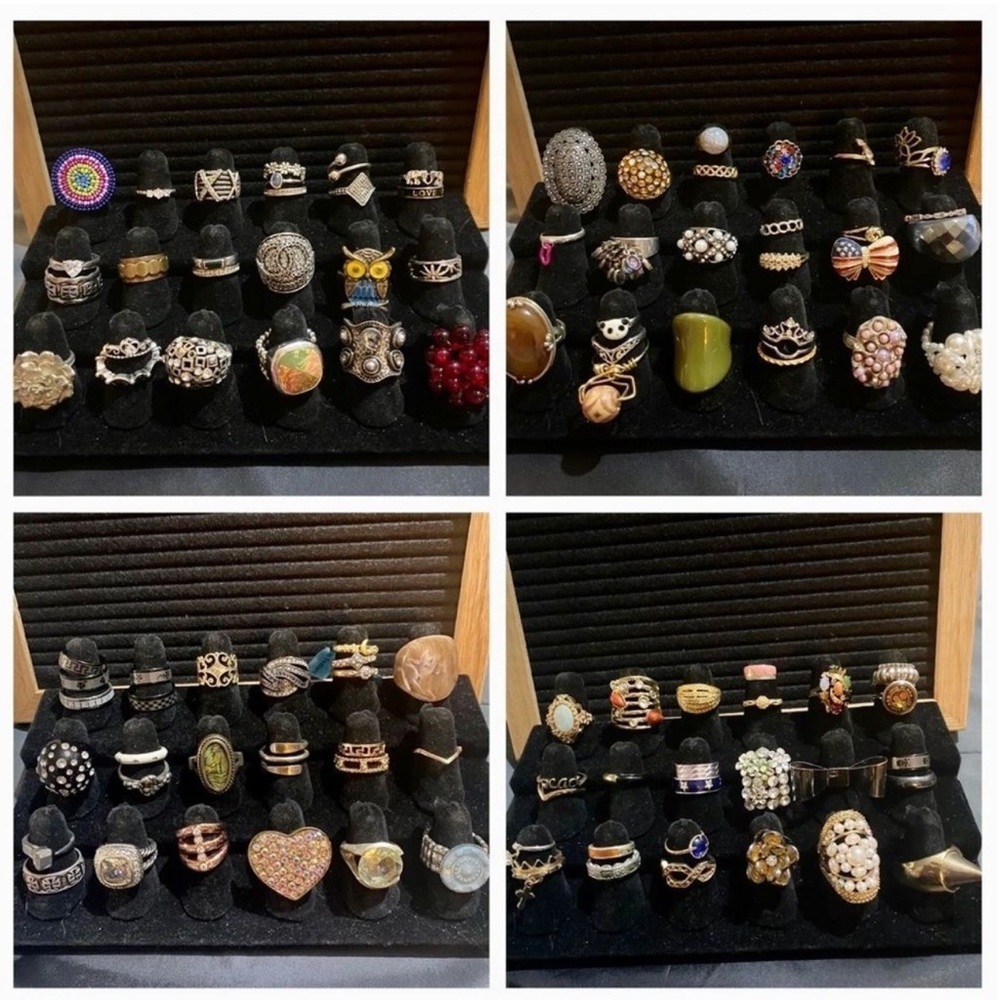 2 lbs unsearched, untested fashion jewelry~ mostly wearable semi mystery box - Picture 5 of 6